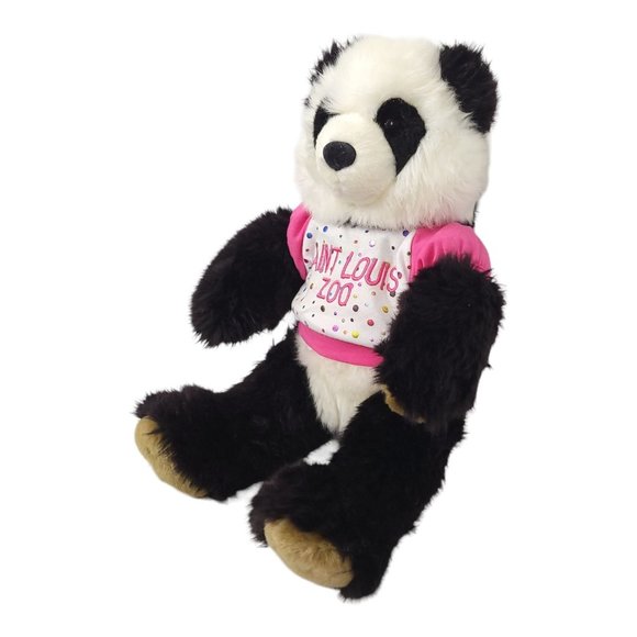 Build A Bear Workshop Panda Bear Plush 16" Stuffed Animal Toy St Louis Zoo BAB - Picture 2 of 11
